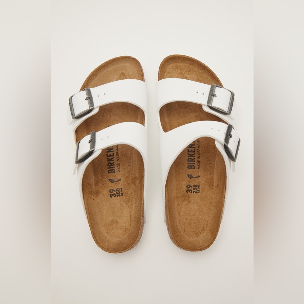 BIRKENSTOCK Arizona Deserts slide Sandal Men, White,SZ 42EU 9US,BRAND NEW$135